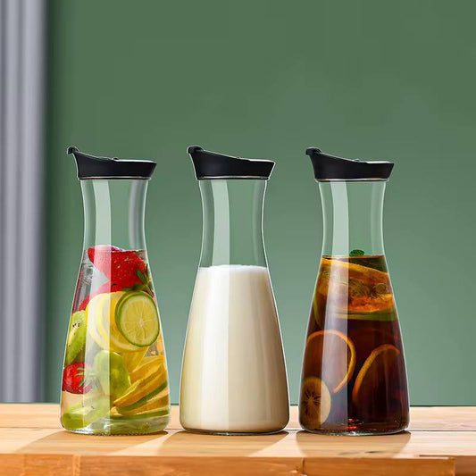 3 pcs set glass water pitcher