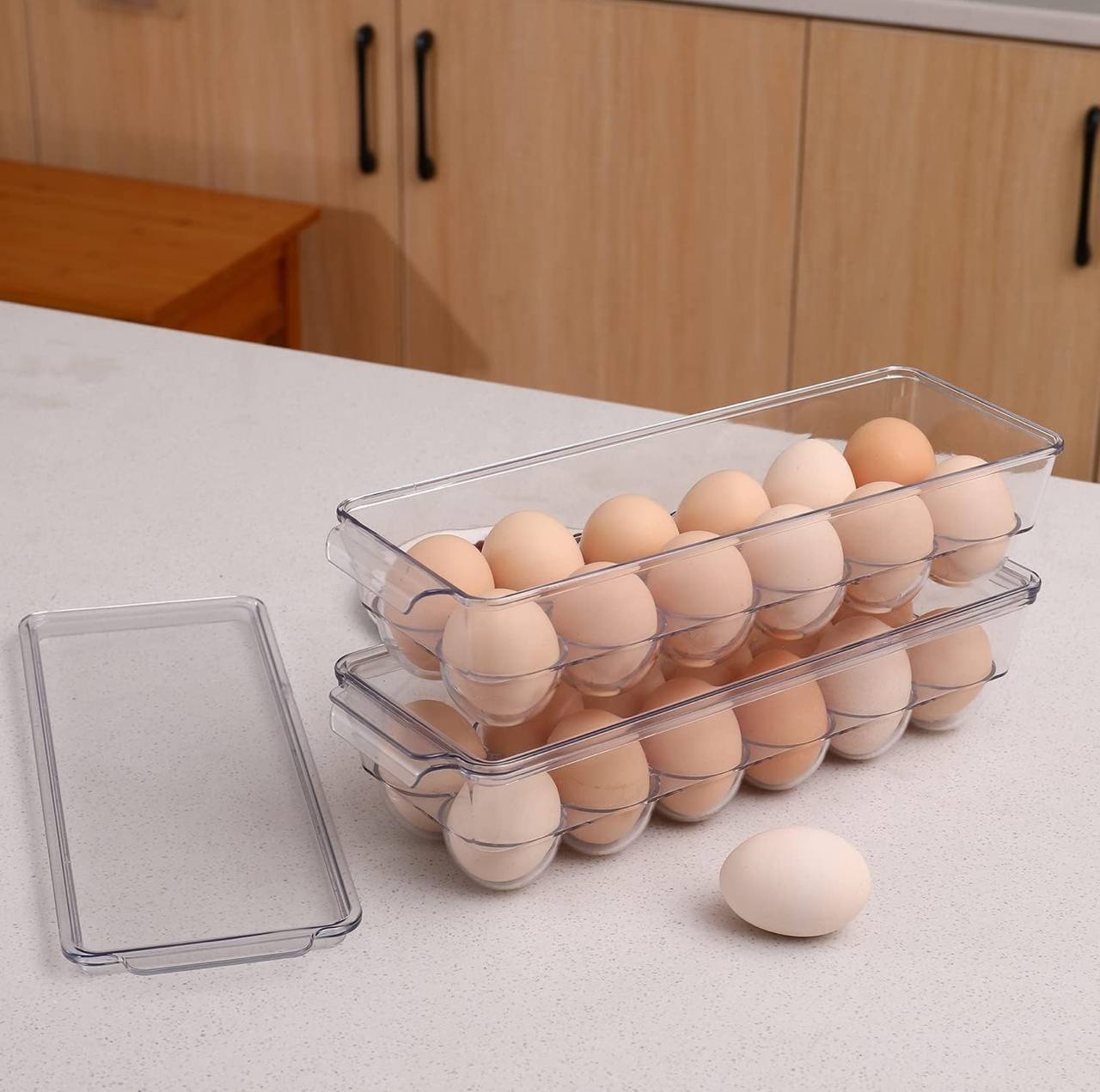 Acrylic egg holder 14 eggs