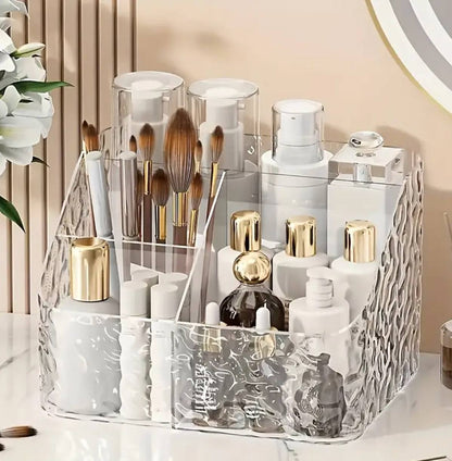 5 grid remote/cosmetic organizer