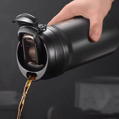 600ml (20 oz) Loff Thermos Cup with straw