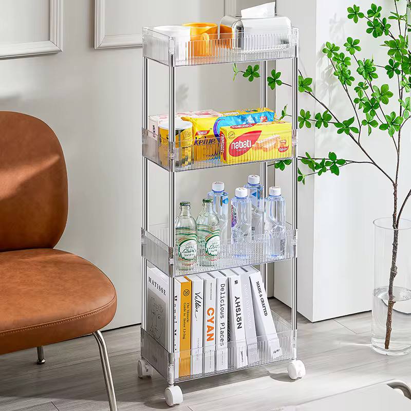 4Layer Multipurpose Rolling Storage Rack
