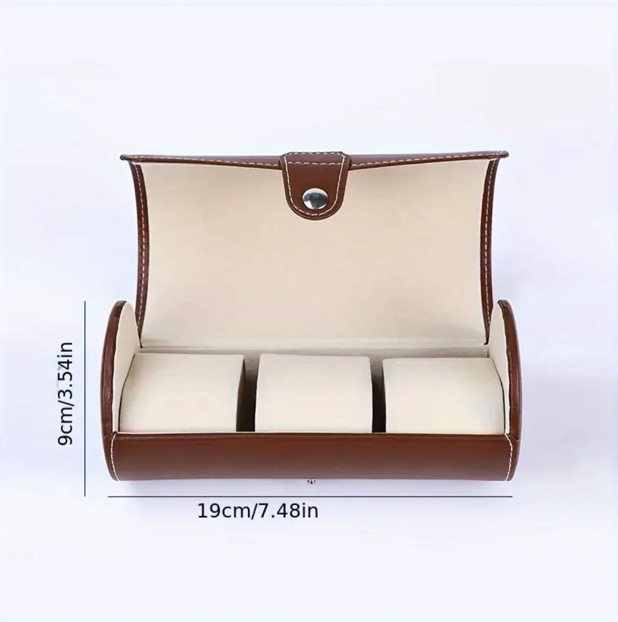 3 Slot watch storage case