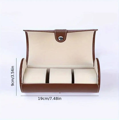 3 Slot watch storage case