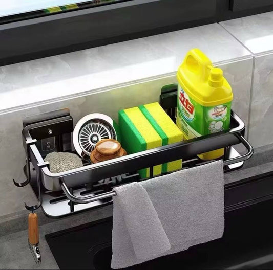 Wall mounted Sink caddy /storage rack