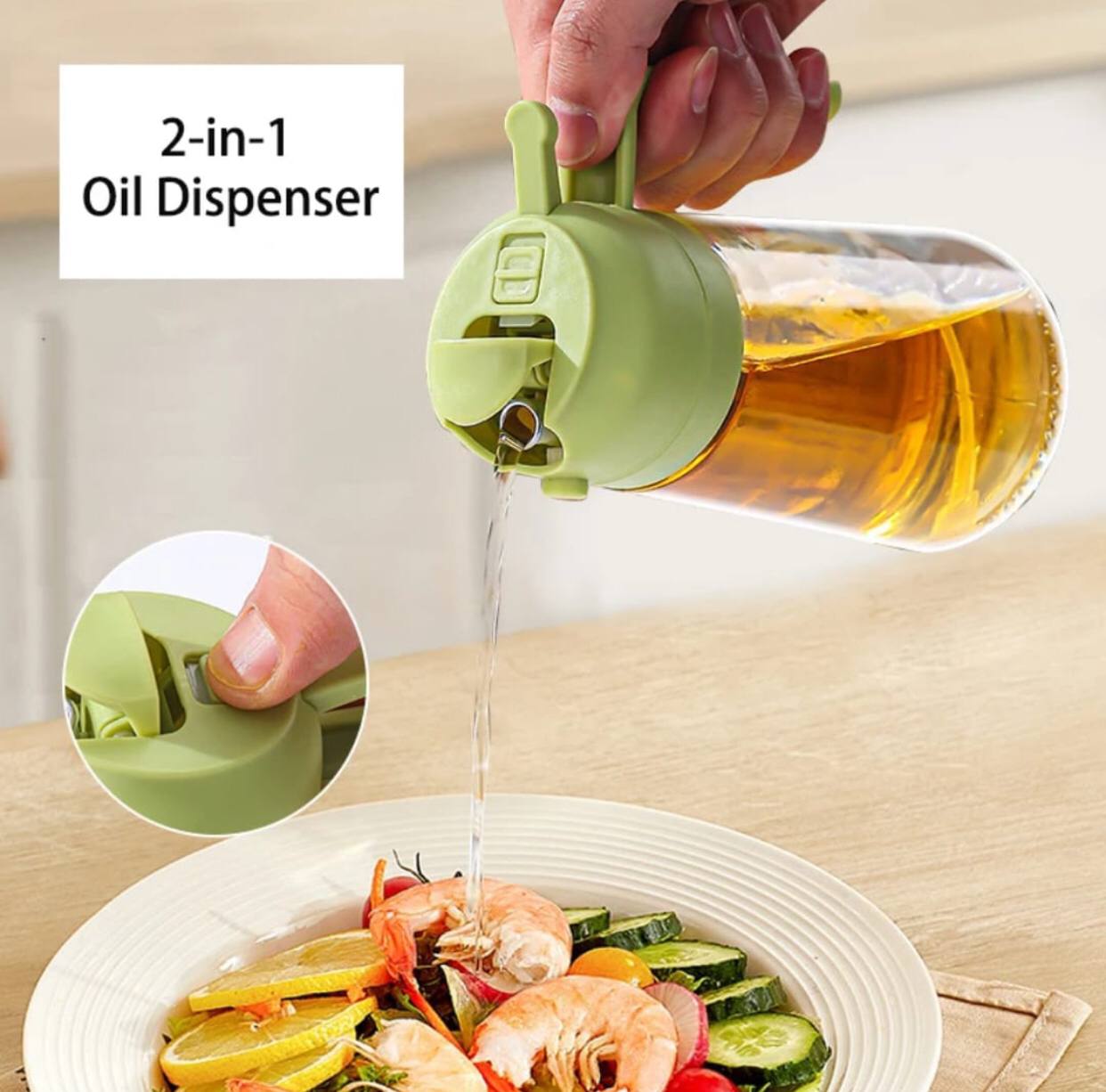 2in1 Oil dispenser