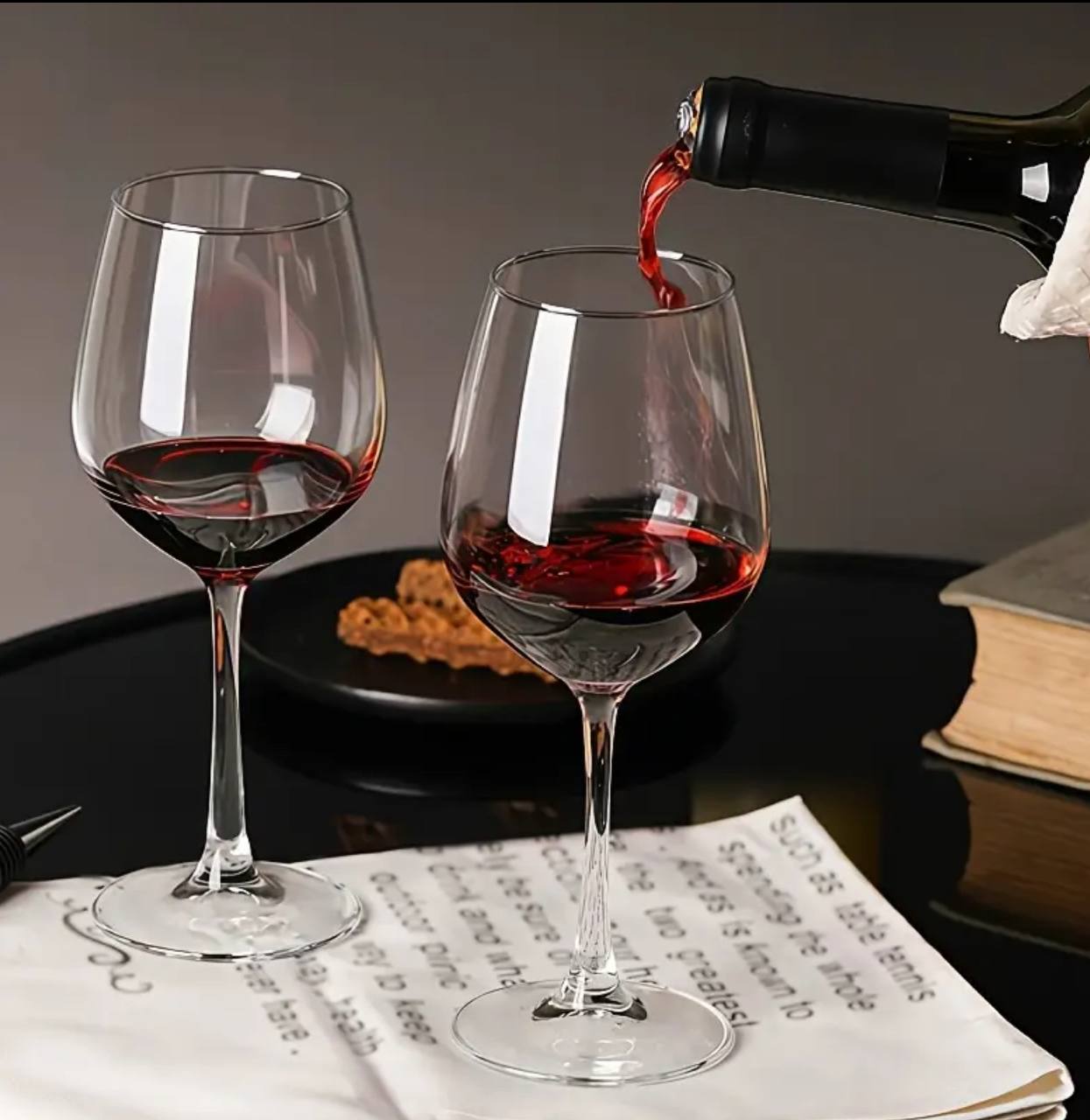 435ml big capacity  Wine Glass ,CLASSY & Elegan