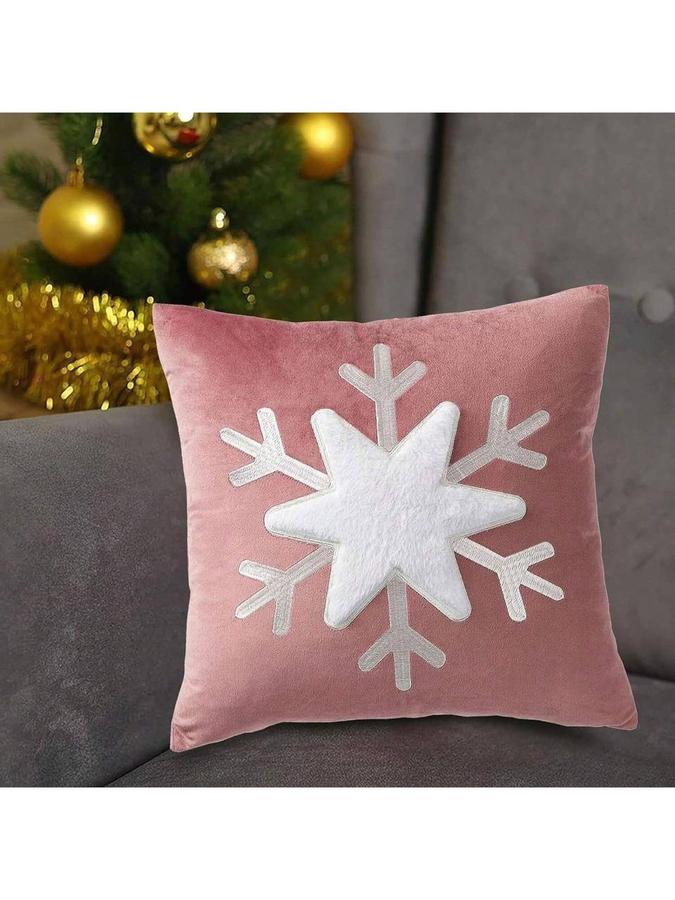 4pc Velvet Decorative Christmas Pillow Covers