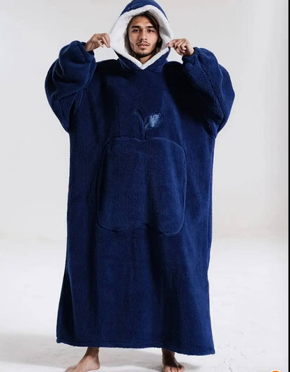 Winter Wearable Blanket Hoodie