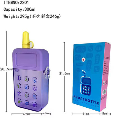 500ml Mobile Phone Shaped Water Bottle