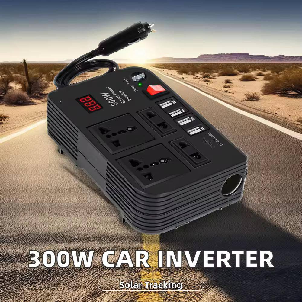 300W Car Inverter 12V 220V Modified Automobiles Inversor Converter