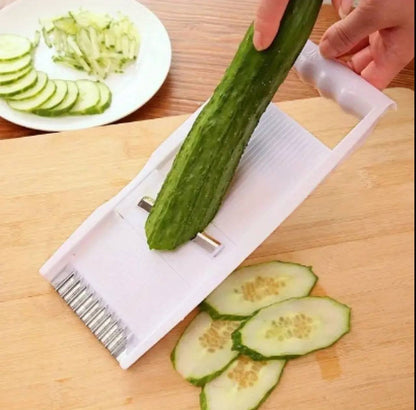 5 in 1 manual Multi-Functional Vegetable Slicer & Grater