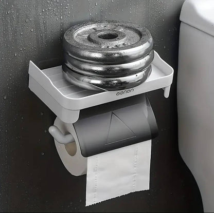 Wall-mounted tissue holder