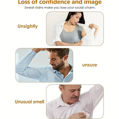 10pcs underarm sweat pads pack