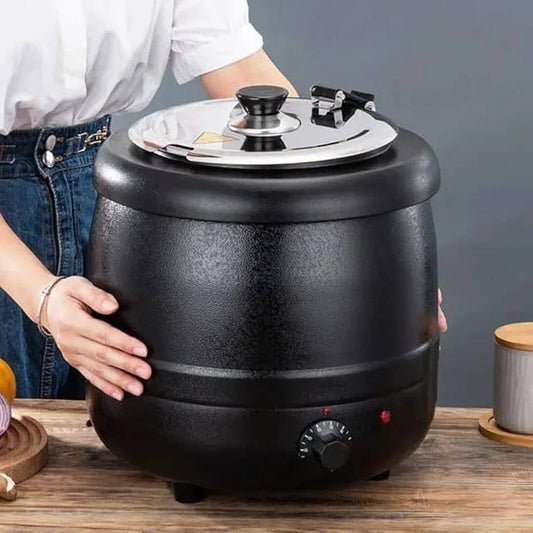 10L Commercial Electric Soup Warmer with Temperature Control