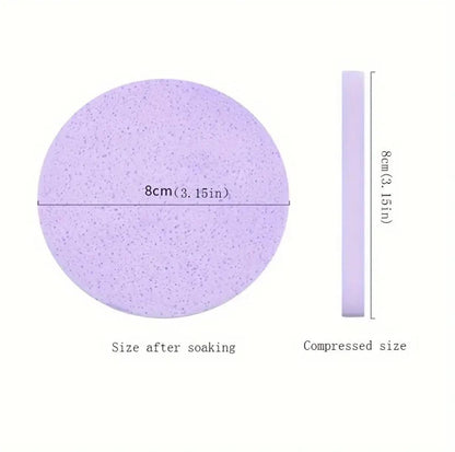 12pcs Set Face Compressed  lean sponge makeup Facial Cleaner