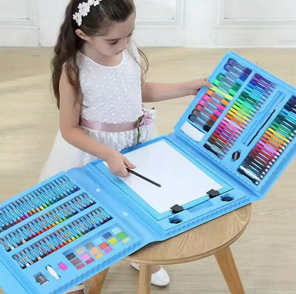 208 piece kids painting set
