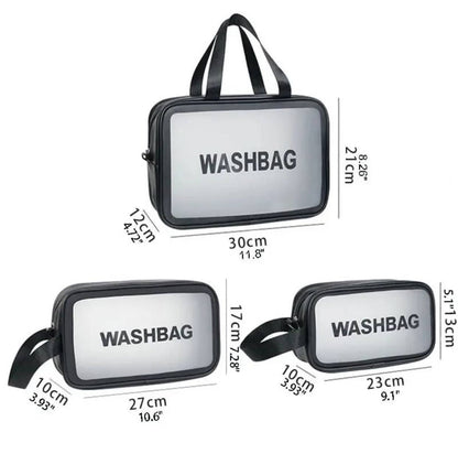 3pc wash bag pouch