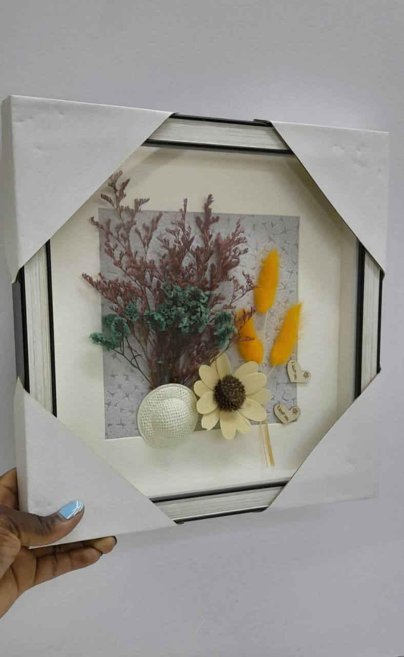 Wall hanging deco frame
