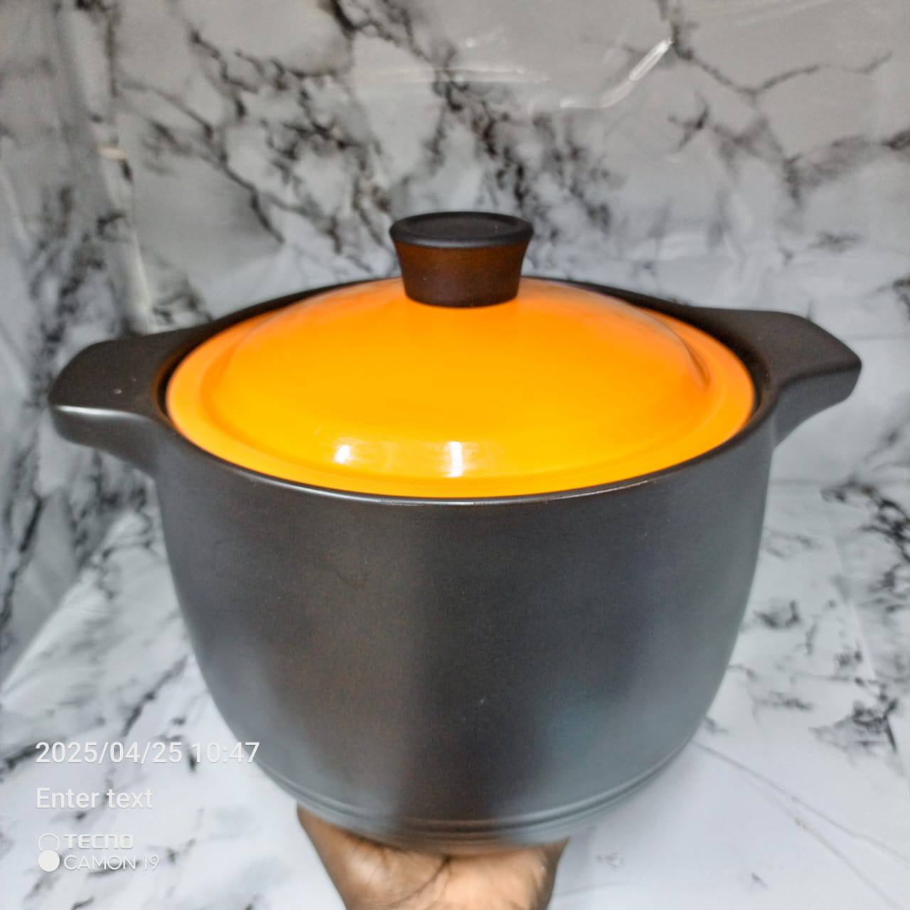 5litres porcelain cooking pots