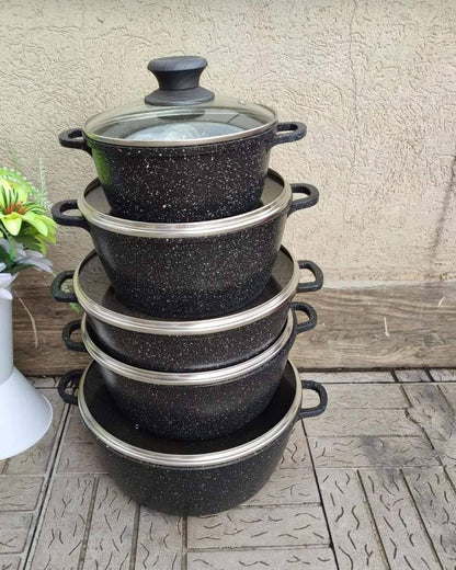 10pcs cooklover Granite cookware set