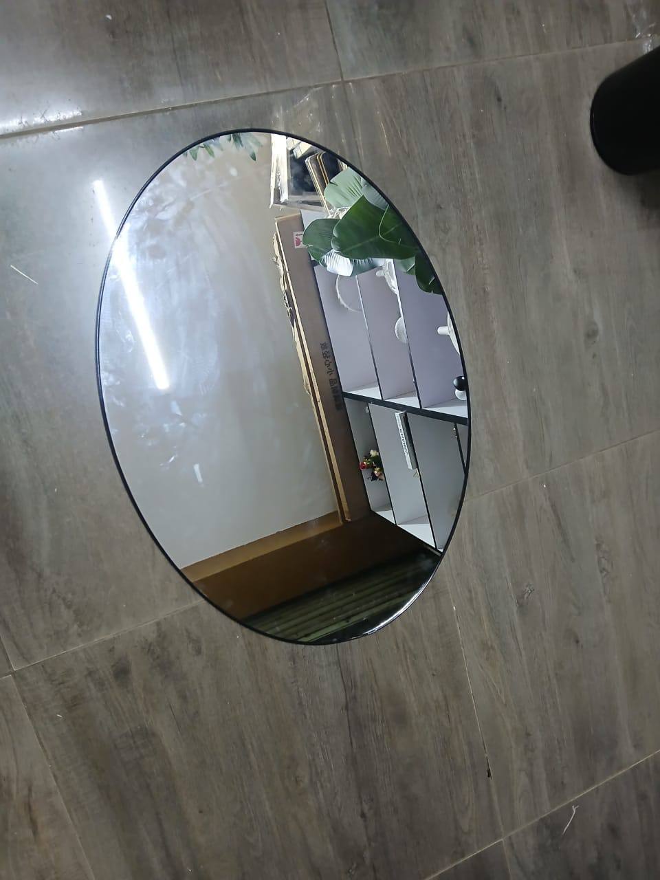 Unbreakable Decorative Oval Wall Mirror