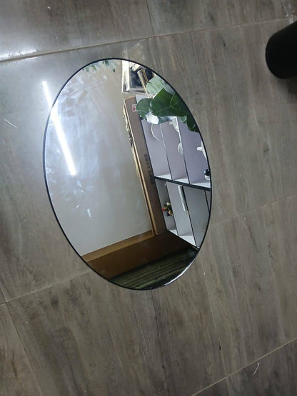 Unbreakable Decorative Oval Wall Mirror