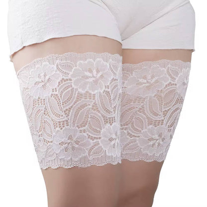 ANTI FRICTION ELASTIC LACE THIGH BAND