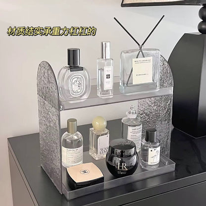 2tier acrylic storage rack