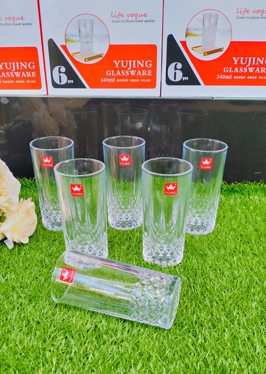 A set of 6pcs Water / Juice Glass