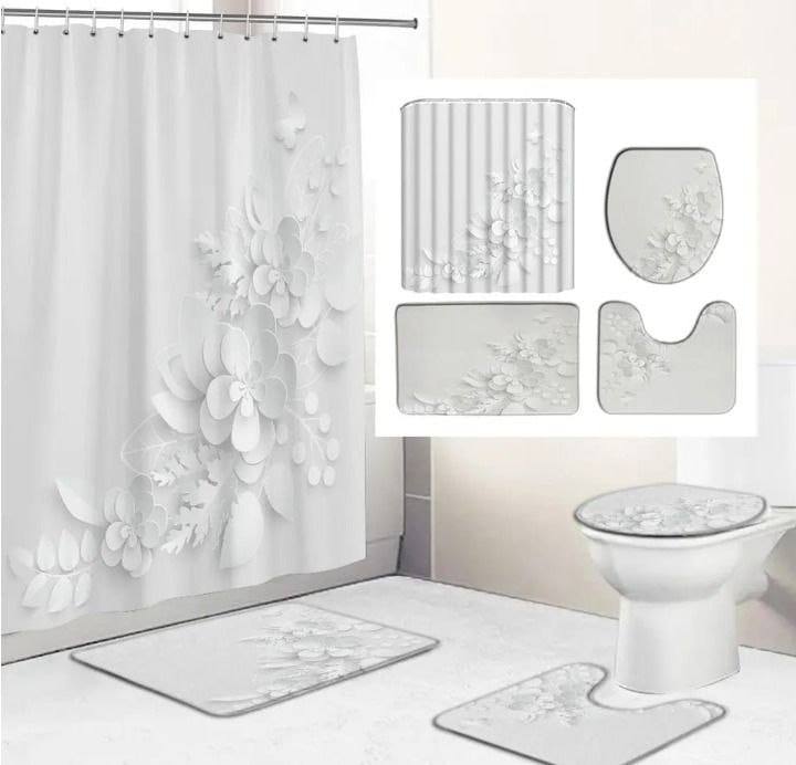 4 Pcs Bathroom set