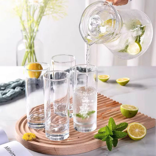 7pc drinkware set/1.2lt jug/6glasses
