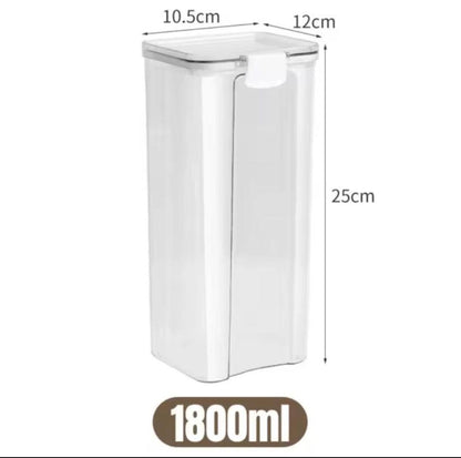 Acrylic 1800ml
Cereal storage containers