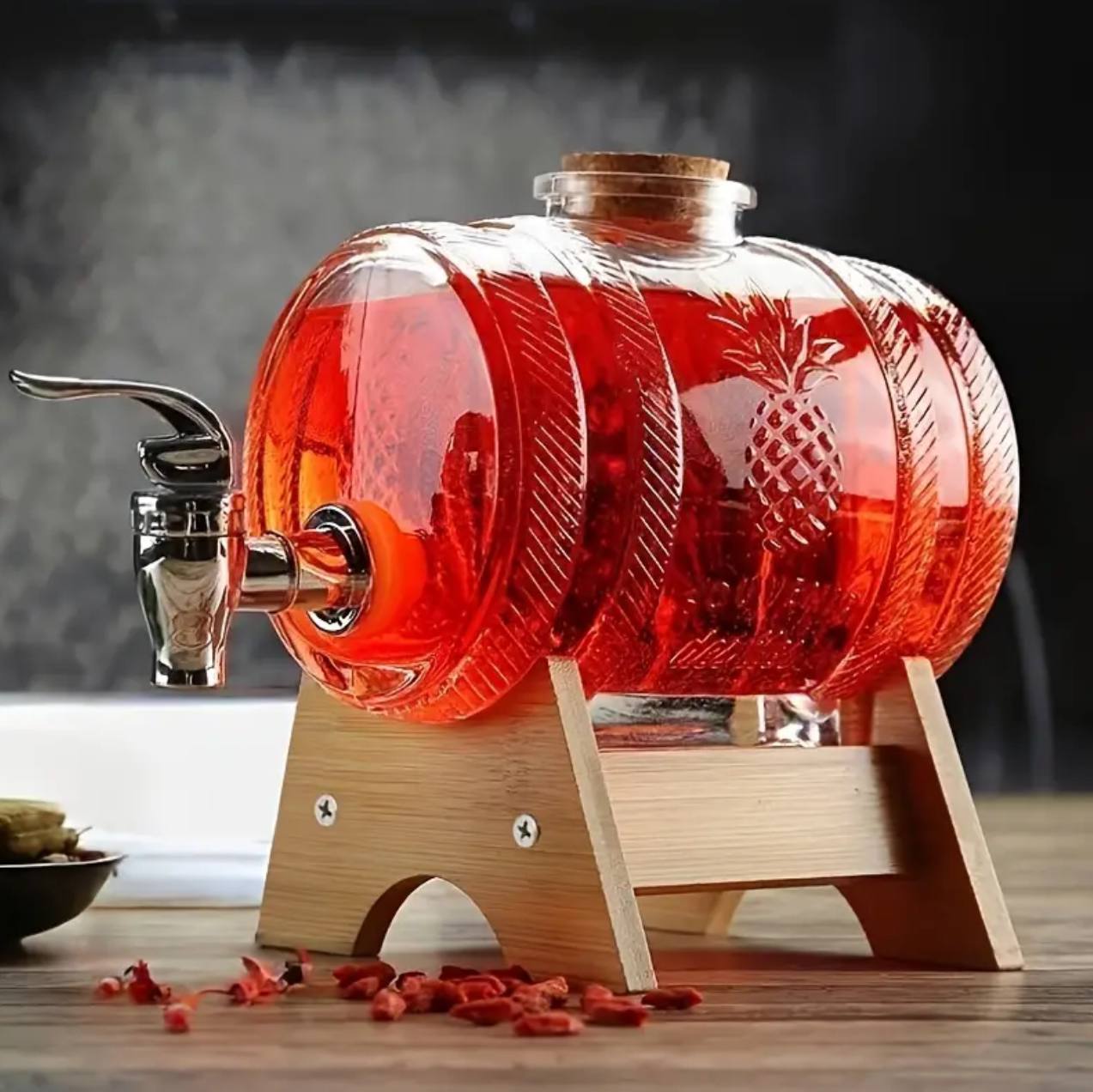 5l Wine barrel beverage dispenser