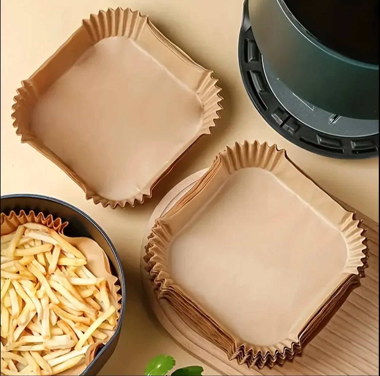 100pcs Disposable Air frier liners