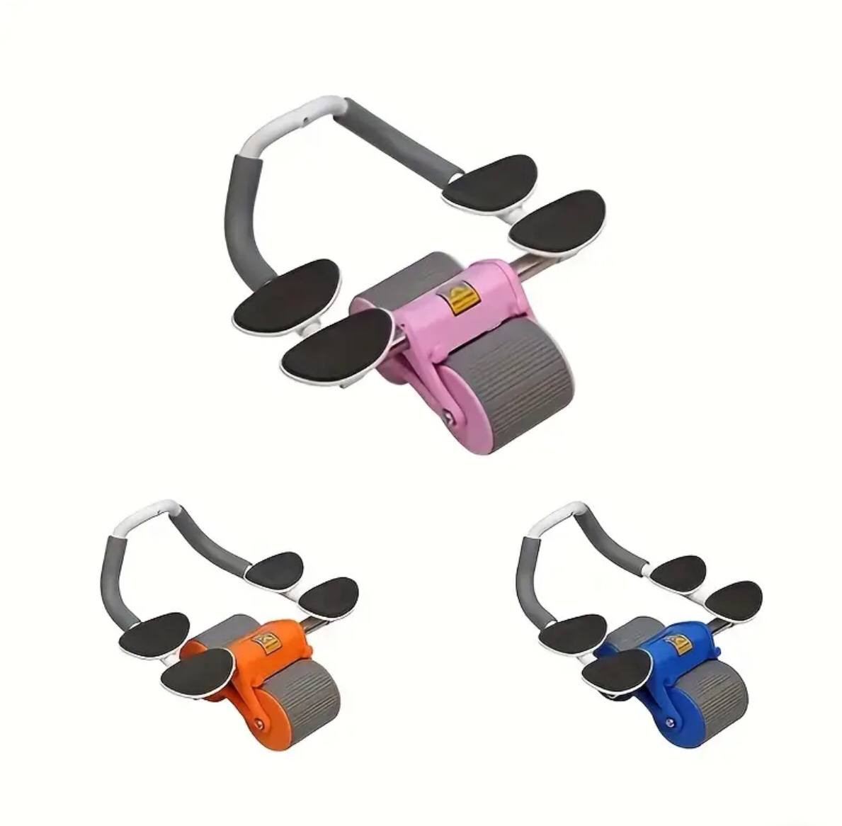 4 elbow pad automatic rebound healthy abdominal wheel .