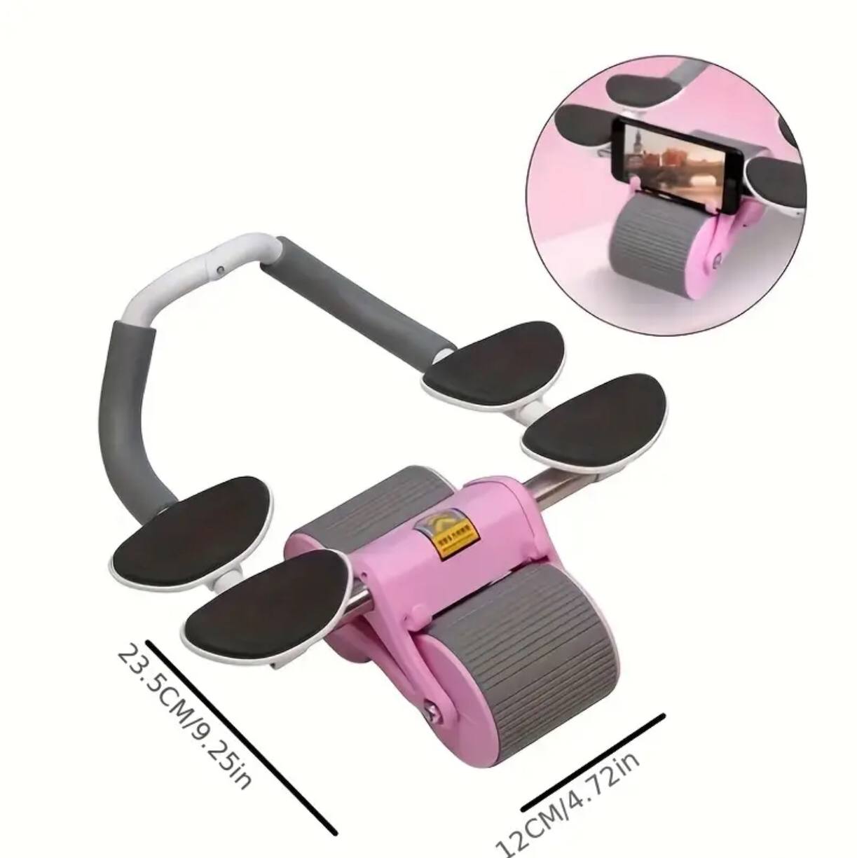 4 elbow pad automatic rebound healthy abdominal wheel .