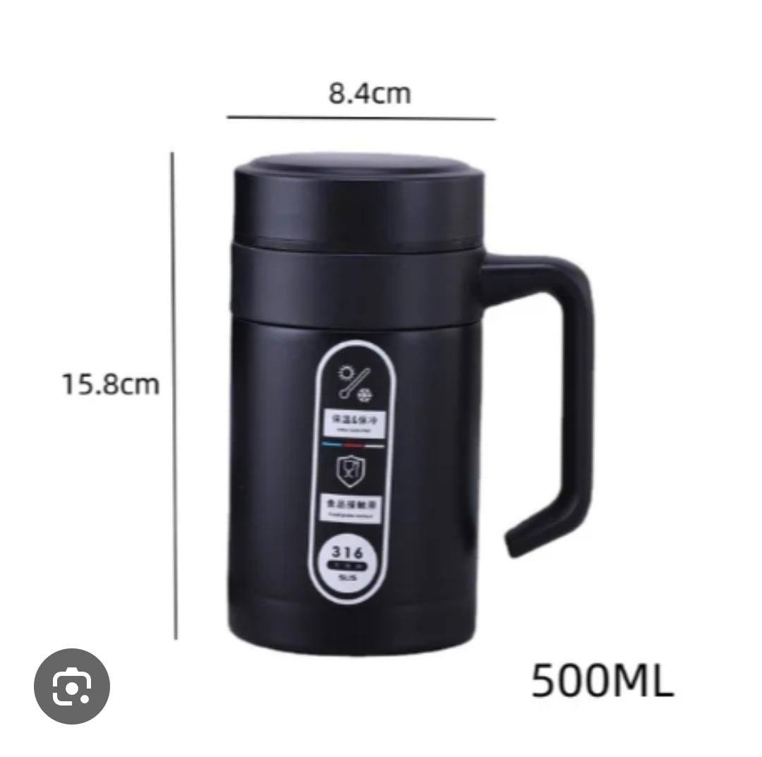 500ml Double Walled insulated drinking Mug