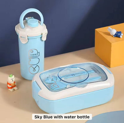 2 in 1 LUNCH BOX WITH BOTTLE