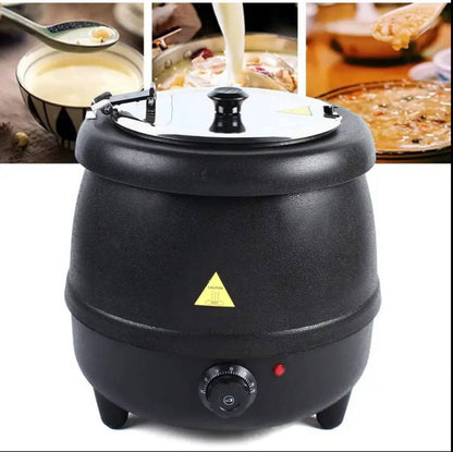 10L Commercial Electric Soup Warmer with Temperature Control