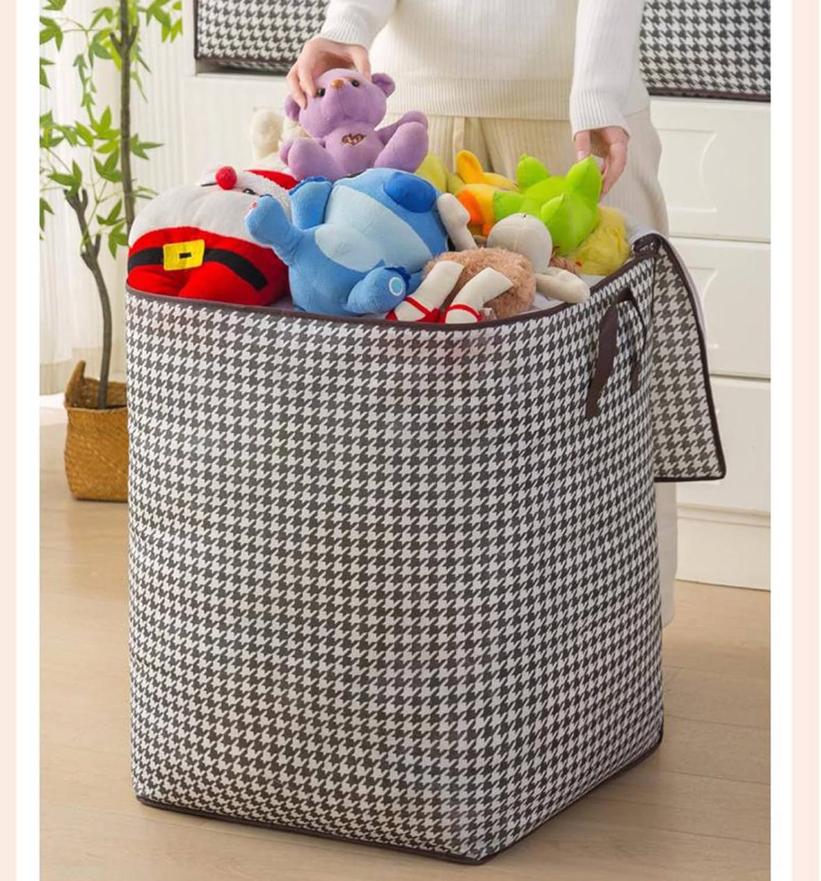 3pc Large Capacity Quilt Duvet/Closet Organizer/Luggage Storage Bags