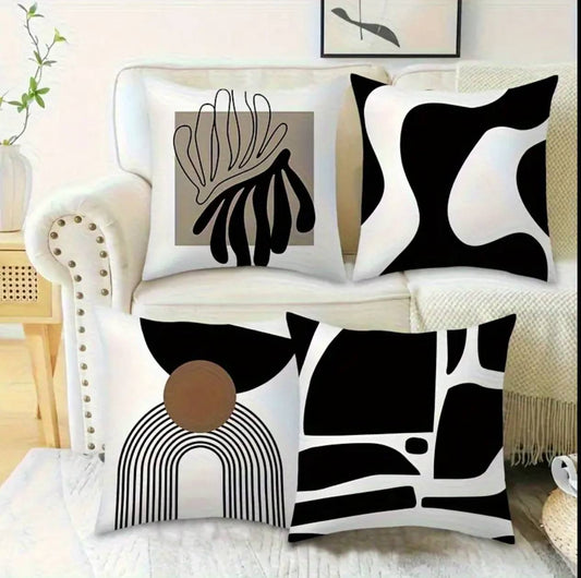 Abstract  decorative throw pillow covers
