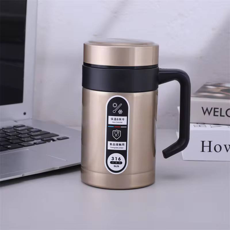 500ml Double Walled insulated drinking Mug