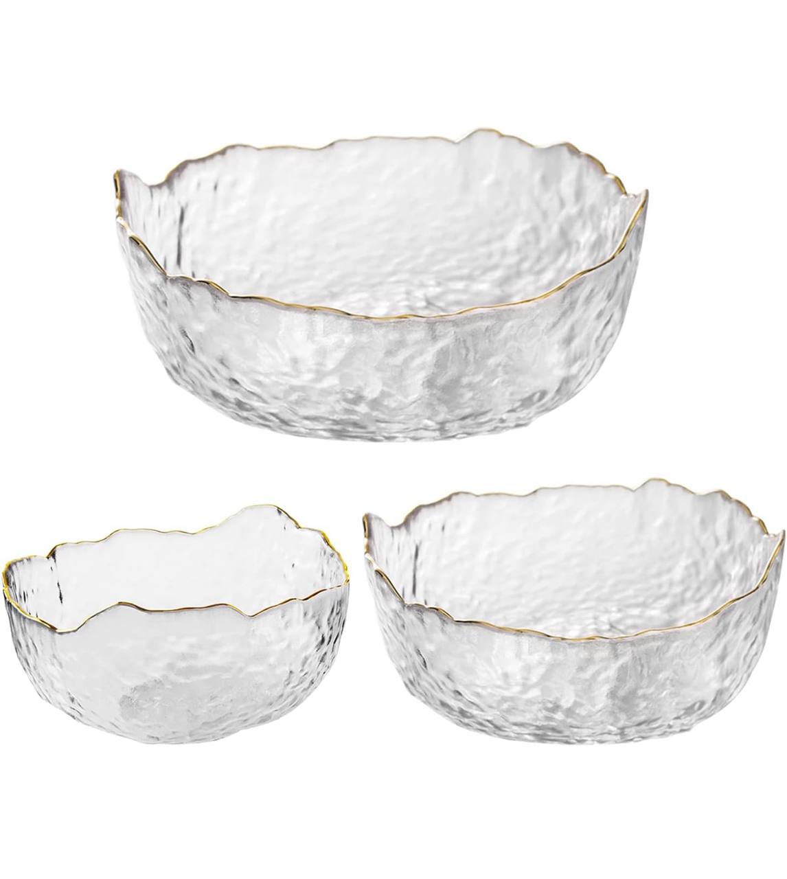 3pcs set salad/fruit bowl