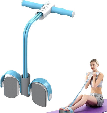 Yoga Pedal Puller Band with Timer