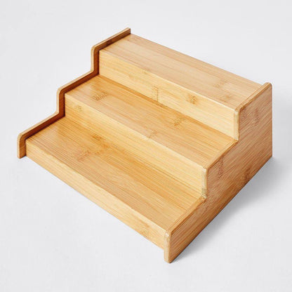 3 Tier Bamboo Spice Rack Organizer