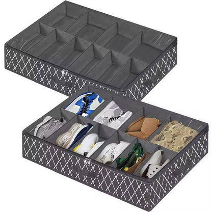 Under bed breathable Shoe storage bag
