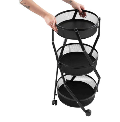 3 tier collapsible rack