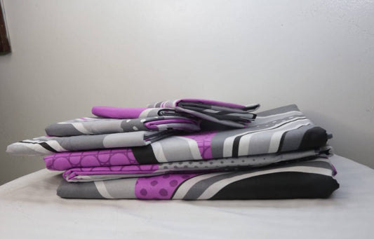 6 pcs Bedsheets Pakistan bedsheets set