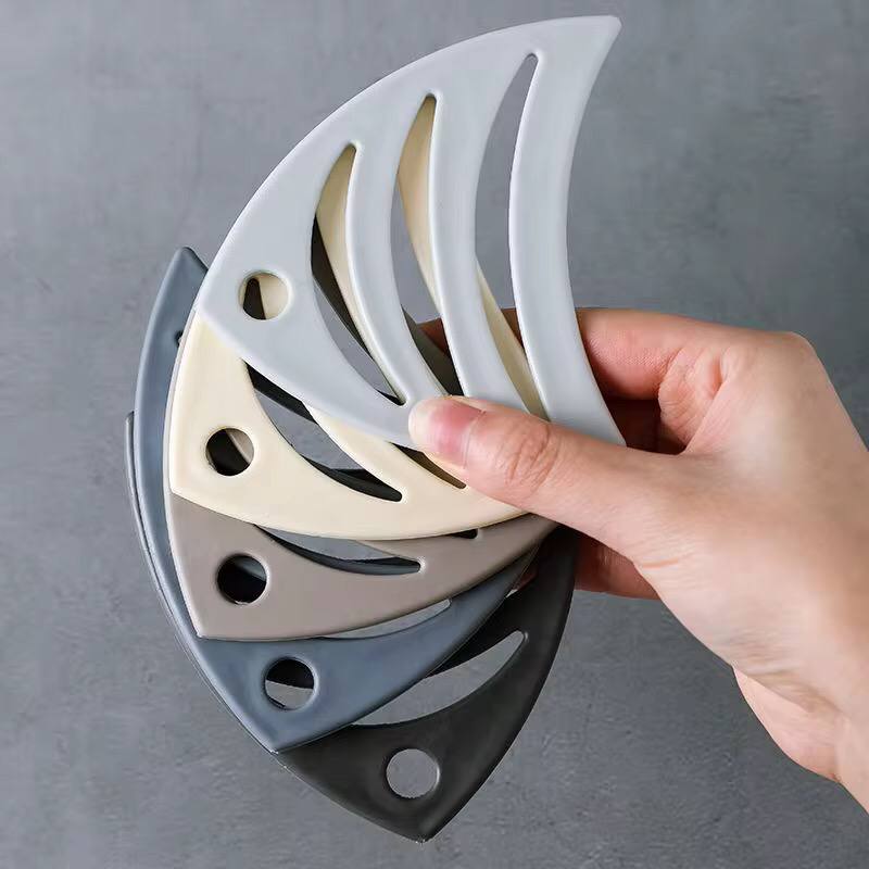 5 pieces fish shaped silicone coasters