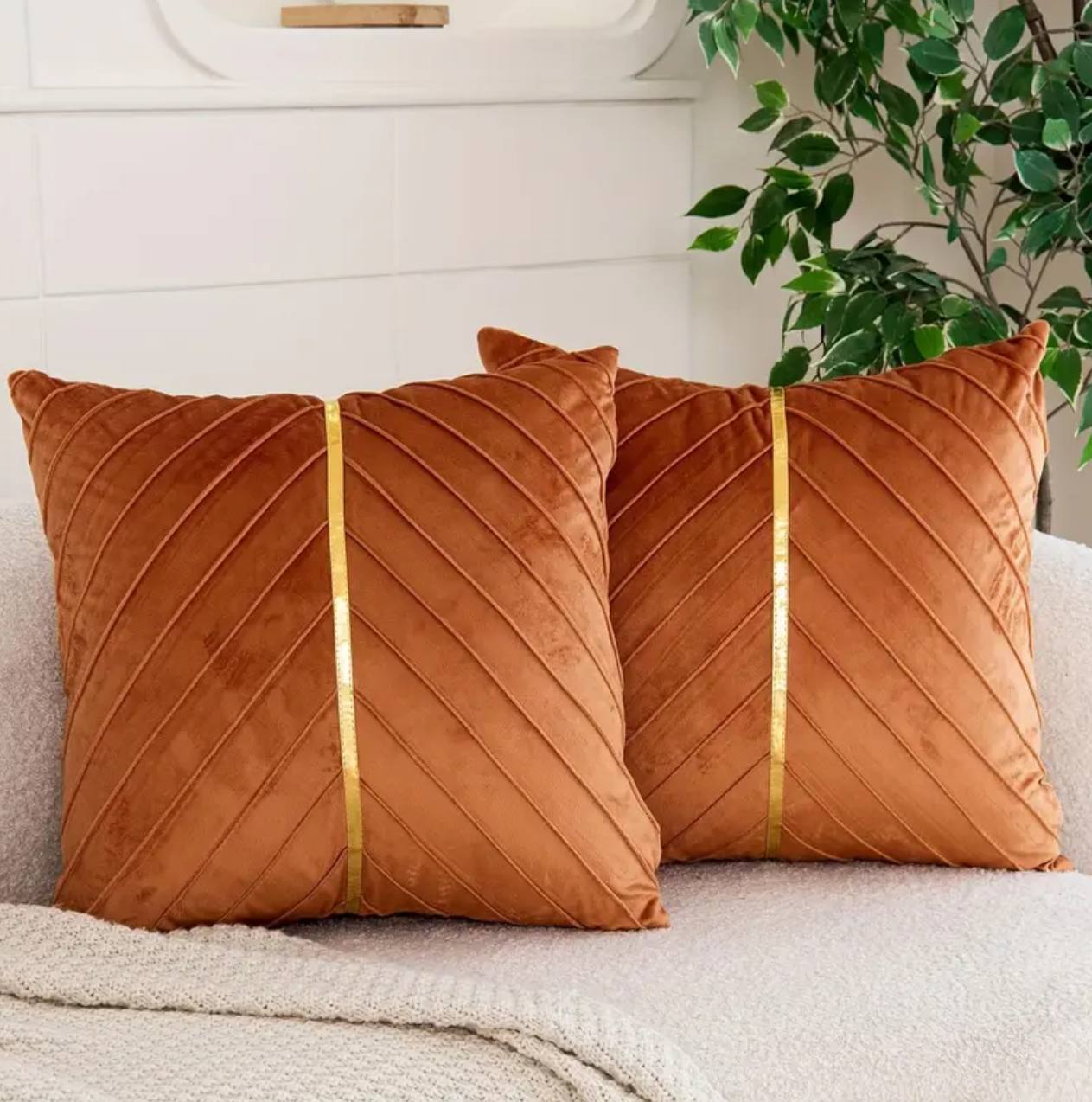 1pc Velvet throw pillow cases